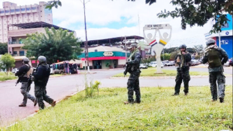 Policiamento na fronteira de Mato Grosso do Sul com o Paraguai é importante para impedir a entrada de contrabando e drogas