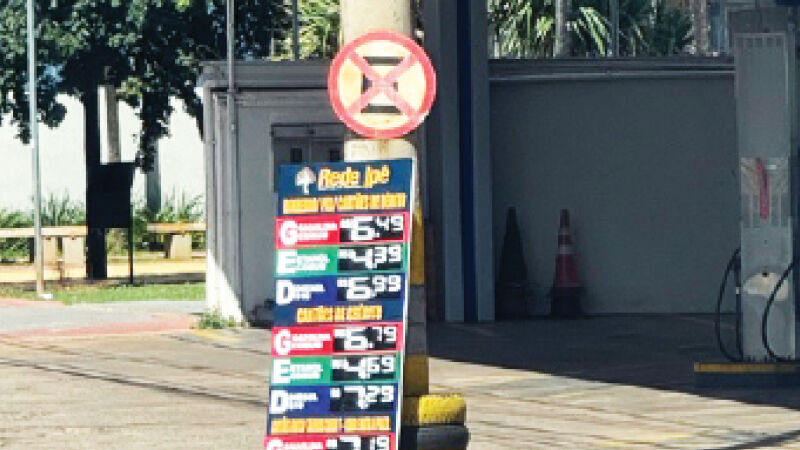 Preço dos combustíveis aumentou neste fim de semana 