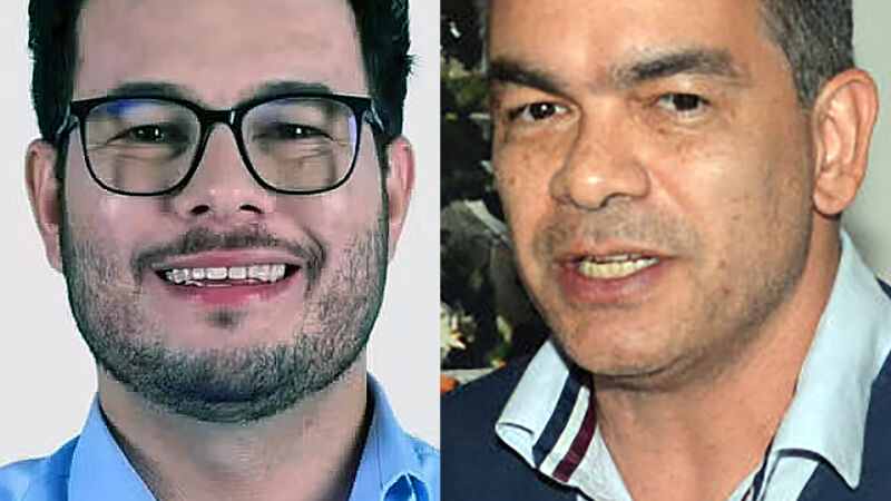 Os ex-vereadores Paulo Lands e Sandro Benites, que foram afastados após denúncias públicas