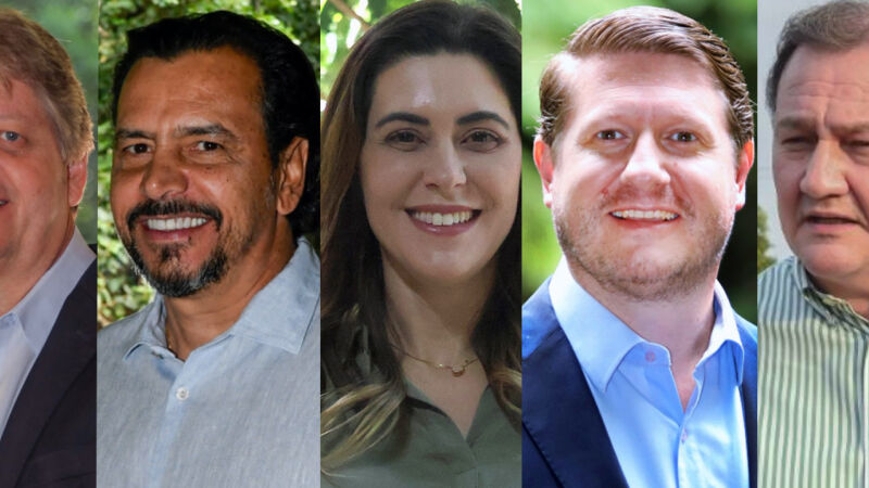 Os secretários Jaime Verruck, Marcelo Miranda, Viviane Luiza, Frederico Felini e Marcelo Miglioli deixam os cargos nesta terça-feira