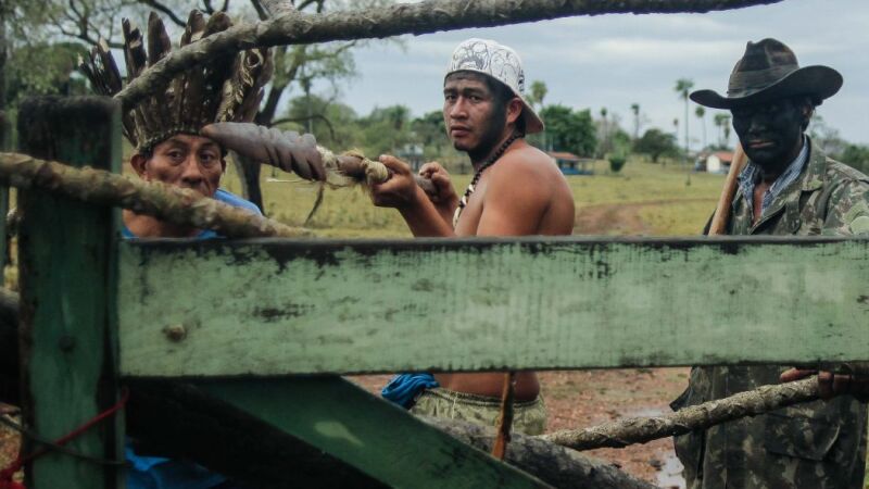 Retomada da Terra Indígena Cachoeirinha, em 2013