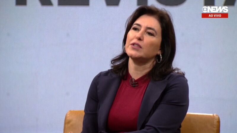 Simone Tebet deixou o MDB na semana passada e se filiou ao PSB no estado de São Paulo