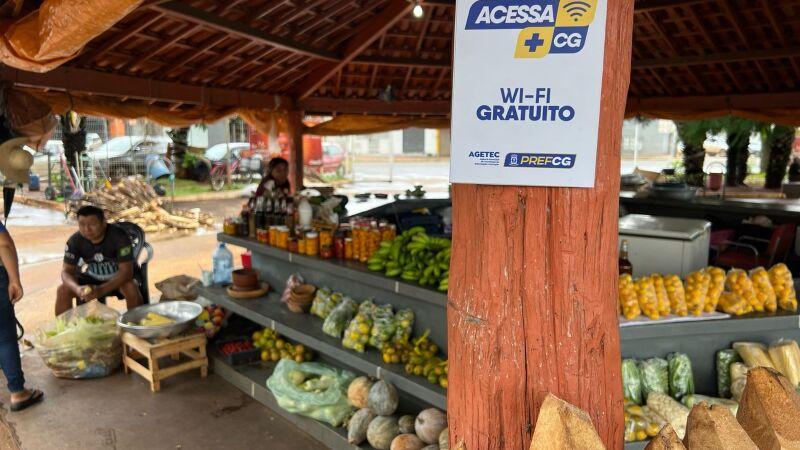 A disponibilização de wi-fi gratuito foi ampliada na Capital