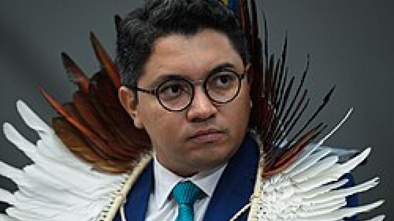 Eloy Terena é Ministro dos Povos Indígenas desde 31 de março deste ano