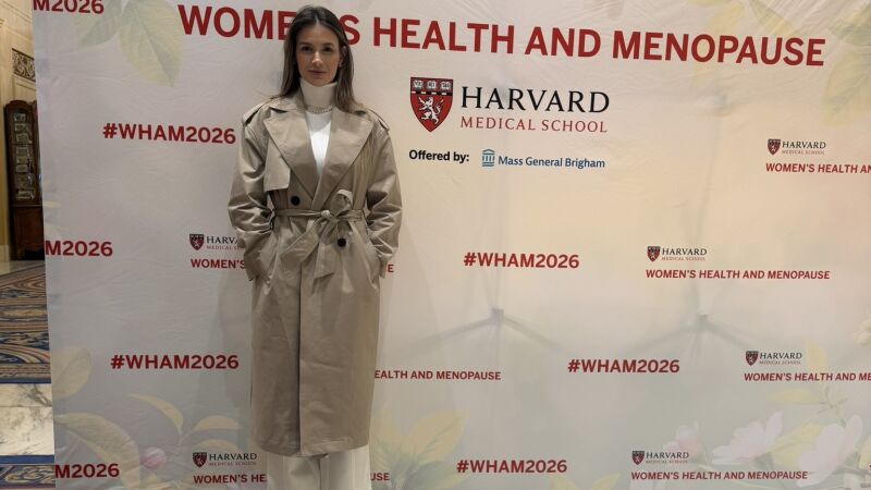 Dra. Mariana Vilela no congresso Women's Health and Menopause da Harvard Medical School