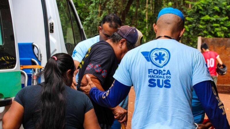 A Força Nacional do SUS está na região desde 17 de fevereiro