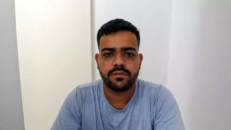 Pedro Henrique Amaral acompanhou o julgamento por vídeo, de dentro do presídio.