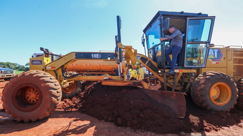 Governador autorizou implantação e pavimentação em MS-355 em Terenos