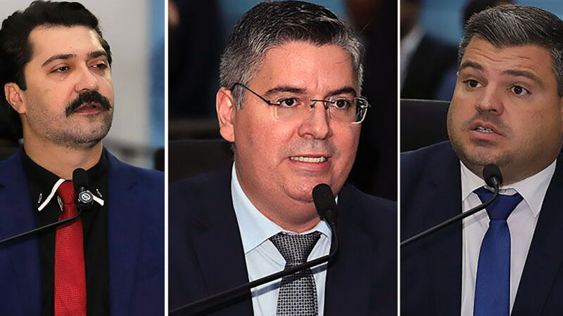 Os vereadores Flávio Cabo Almi, Dr. Victor Rocha e Silvio Pitu, do PSDB, vão tentar vaga na Assembleia Legislativa