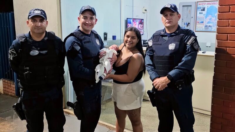 PMMS salva vida de recém-nascido às vésperas da páscoa 