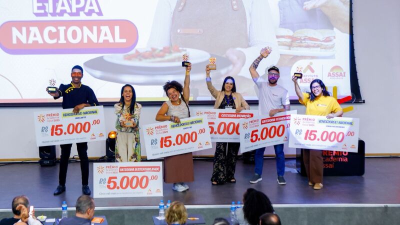 Vencedores de 2025 da etapa nacional