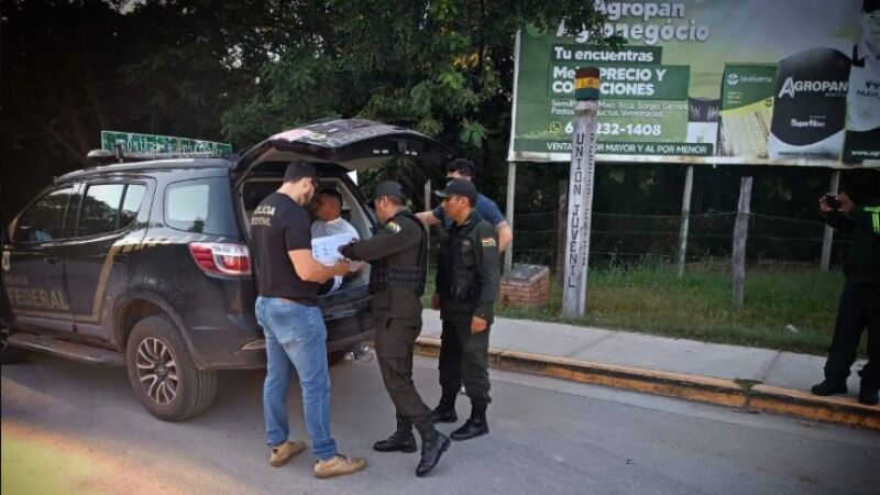 Integrante do PCC foi preso na Bolívia