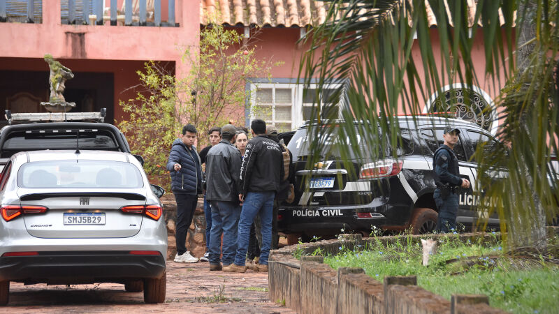 Imóvel na Chácara dos Poderes onde a fisioterapeuta foi encontrada morta a tiros