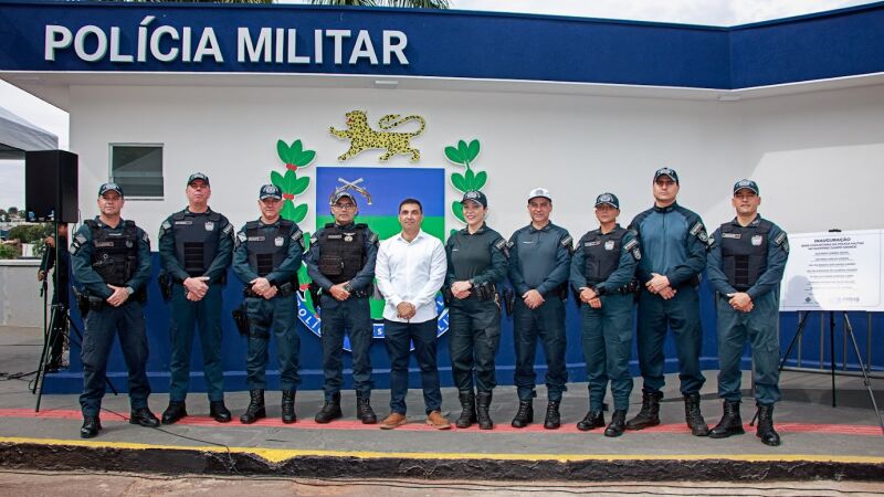 Inauguração da base da PMMS no Shopping CG
