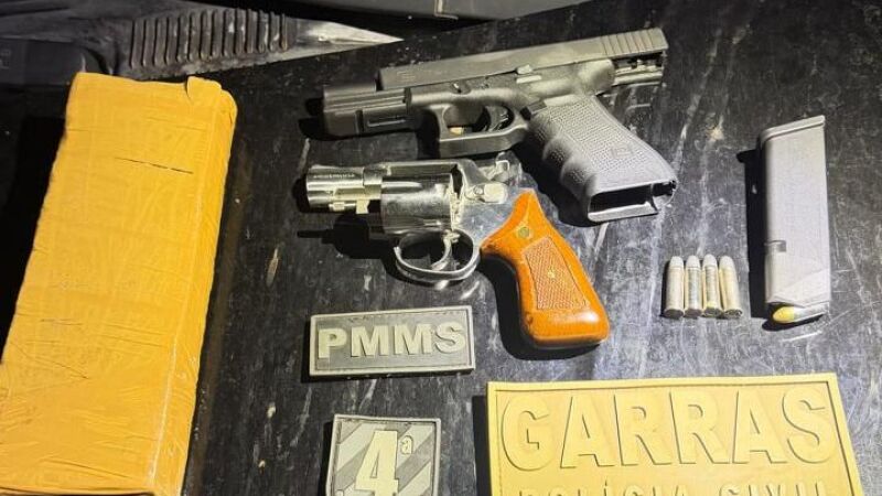 Operação conjunta entre Garras e Polícia Militar terminou com a morte de dois suspeitos ligados a facção criminosa em Costa Rica nesta terça-feira (19)