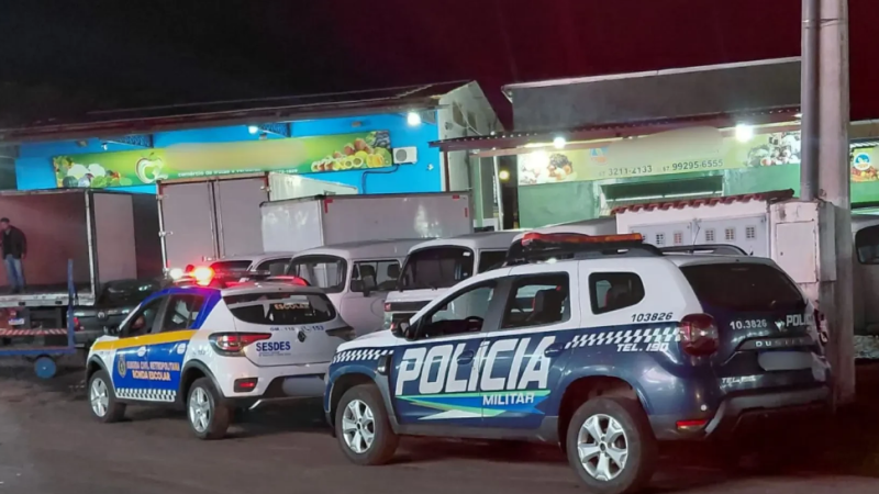 Caso ocorreu na área operacional da Ceasa-MS, em Campo Grande, durante a madrugada deste sábado (30)