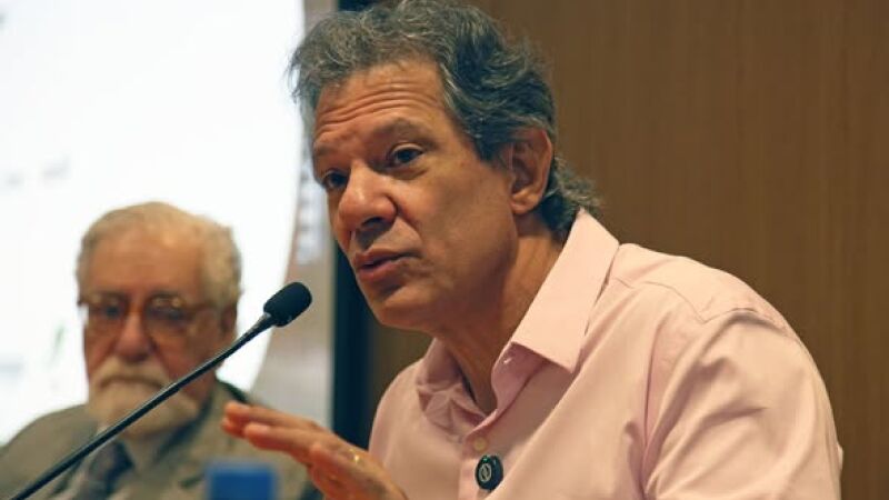Ex-ministro da Fazenda, Fernando Haddad