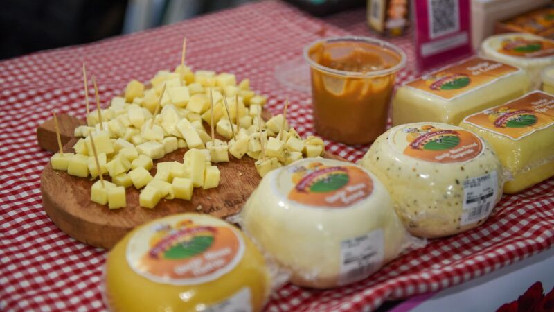 Queijo artesanal. Foto: Prefeitura de Campo Grande