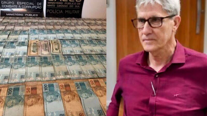 Rodi Fioresi, diretor da Agesul até esta terça-feira (12) tinha R$ 186 mil em dinheiro vivo dentro de casa