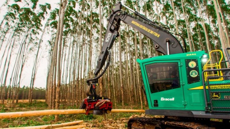 A Bracell prevê a instalação de uma fábrica em Bataguassu e terá necessidade de cerca de 300 mil hectares de florestas