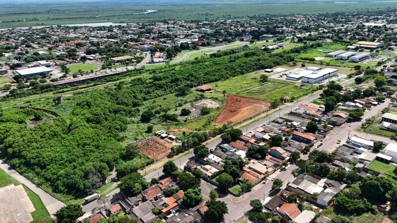 Terreno doado pela Prefeitura de Corumbá para construção da nova maternidade