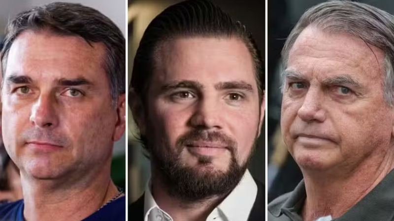 Flávio Bolsonaro pediu ajuda para Daniel Vorcaro para ajudar a bancar filme sobre seu pai