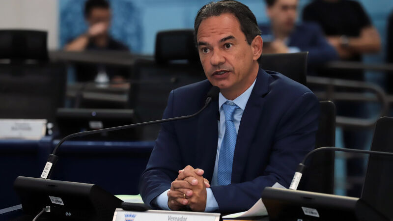 O vereador Marquinhos Trad (PV) é pré-candidato a deputado federal nas eleições gerais deste ano