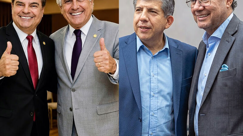 Nelsinho Trad e Ronaldo Caiado, do PSD, e Lidio Lopes e Augusto Cury, do Avante, terão agendas em MS 