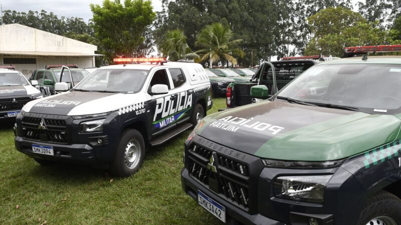 No próximo mês, 400 veículos devem começar a ser entregues para atuação no combate à criminalidade, conforme planejamento da Secretaria de Estado de Justiça e Segurança Pública (Sejusp).