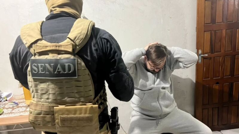 Rafael de Oliveira Azambuja foi preso em PJC