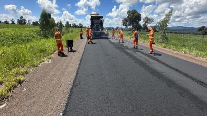 Intervenções na rodovia foram iniciadas em agosto de 2022