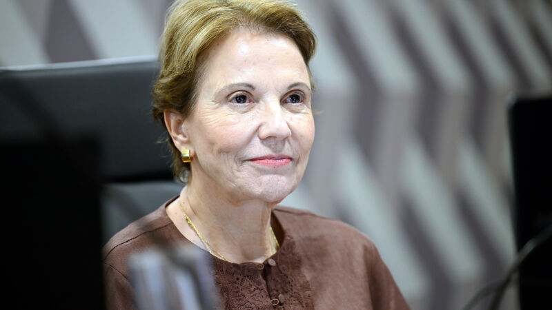 Tereza Cristina em reunião de comissão para examinar projeto sobre Direito das Coisas e Empresarial