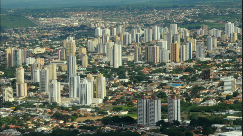 Vista aérea de Campo Grande