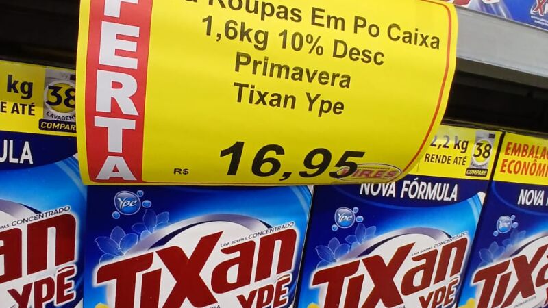 Supermercado da rede Pires, no bairro Piratininga