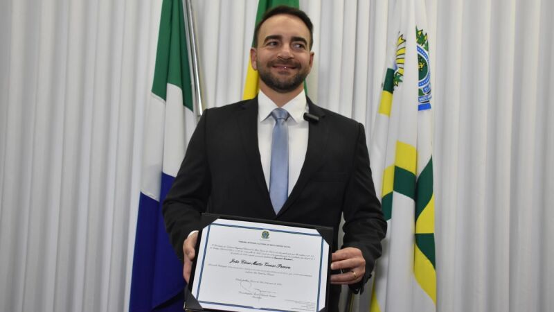 Mattogrosso é o mais novo deputado estadual de MS faltando 5 meses para as eleições e 7 meses para acabar o mandato