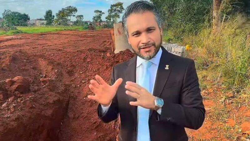 Leinha afirmou que as obras estão paradas nos dois pontos em que a empresa é responsável na cidade