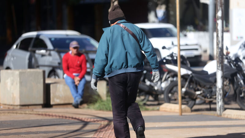 Manhã desta sexta-feira ainda começou com frio em Mato Grosso do Sul, mas temperaturas seguem em elevação e o sol voltou a aparecer em grande parte do Estado