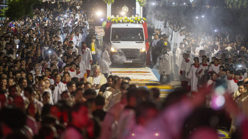 Celebração de Corpus Christi reuniu 30 mil fiéis em Campo Grande