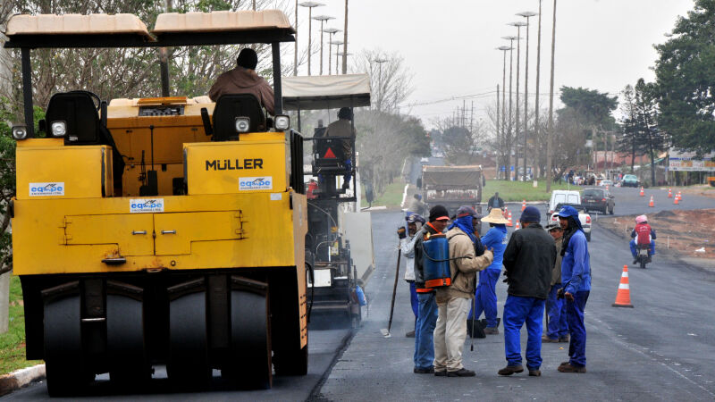 Obras de asfalto e drenagem