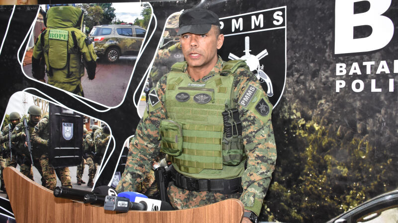 Tenente Coronel ressaltou que, desde o início do ano, já foram cumpridos mais de 1.800 mandados de prisão em aberto