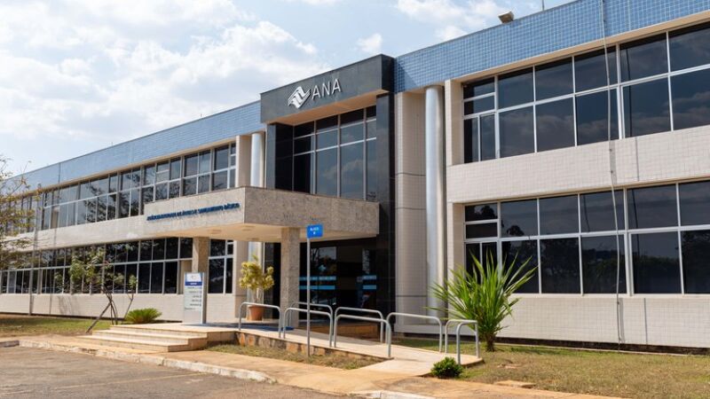 Fachada da Agência Nacional de Águas e Saneamento Básico (ANA)