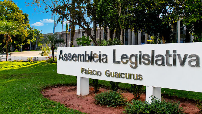 A Assembleia Legislativa de MS conta com apenas 24 cadeiras
