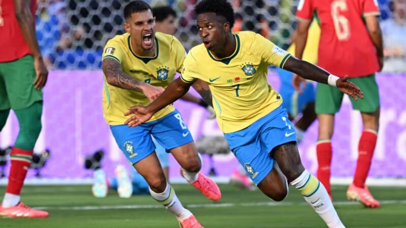 Na primeira partida da Copa, Brasil empatou com Marrocos