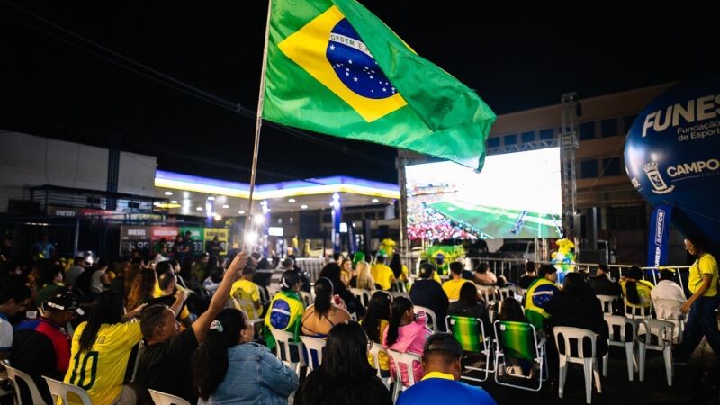 Cidade da Copa foi funcionou nos dois primeiros confrontos e deve voltar a ser aberta na próxima segunda-feira (29)