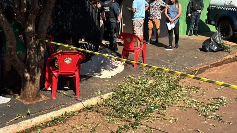 Homem é alvejado por 11 tiros, enquanto tomava tereré em Maracaju 