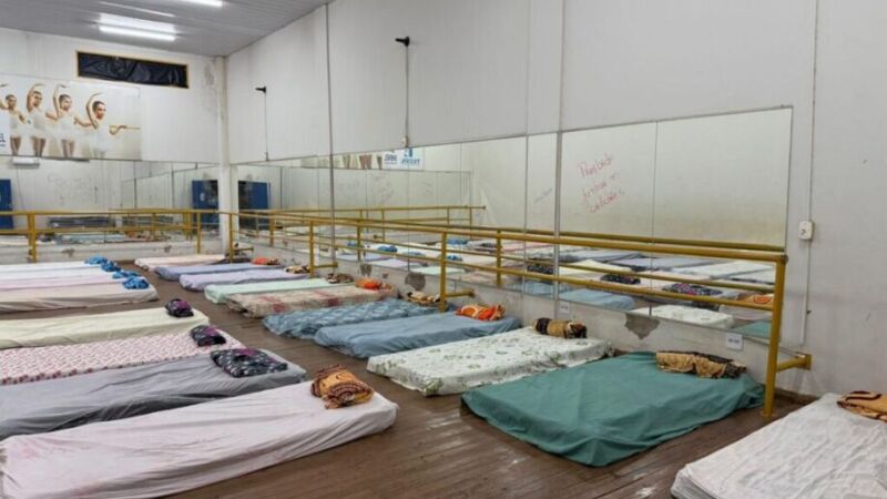 População de rua poderá dormir em local quentinho 