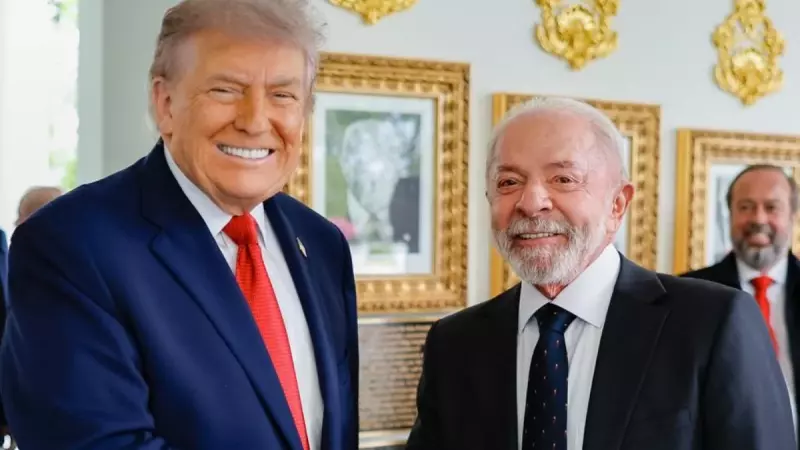 Horas antes Trump e Lula participaram dos mesmos eventos, mas não interagiram um com outro no encontro que ocorre na França