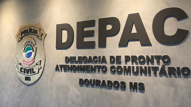 Suspeito foi levado para a Depac de Dourados e autuado em flagrante por importunação sexual