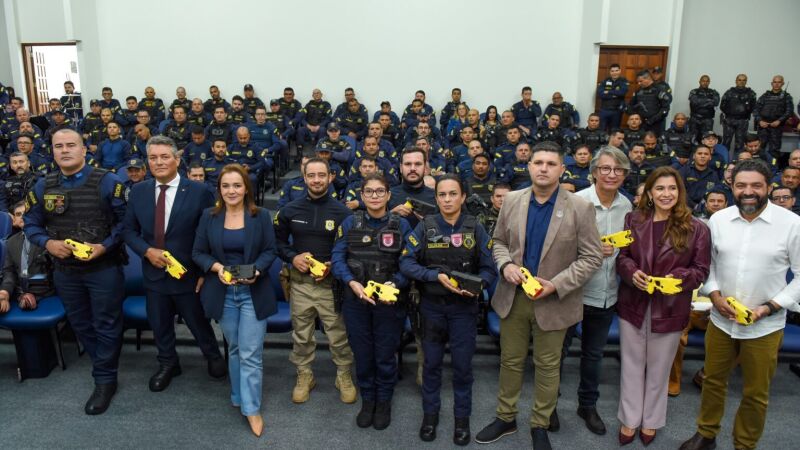 Categoria recebeu equipamentos durante evento nesta terça-feira (2)