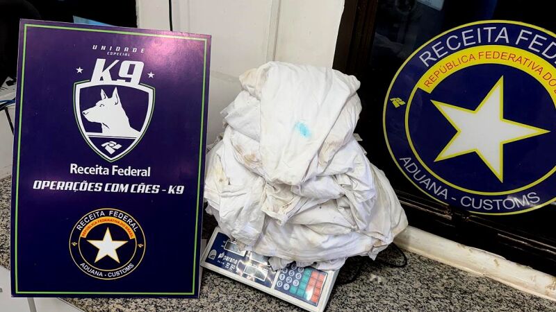 Roupas foram engomadas com cloridrato de cocaína